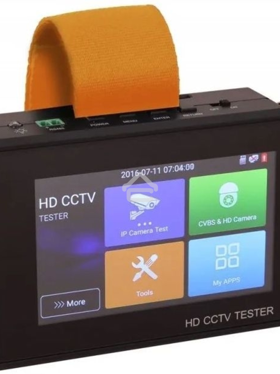Универсальный наручный монитор-тестер Tezter TIP-H-4(Hand) AHD/CVI/TVI/CVBS и IP-видеосистем