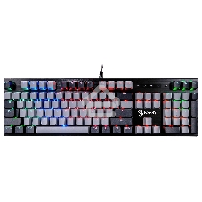 Клавиатура проводная A4Tech Bloody B828N USB черный/серый