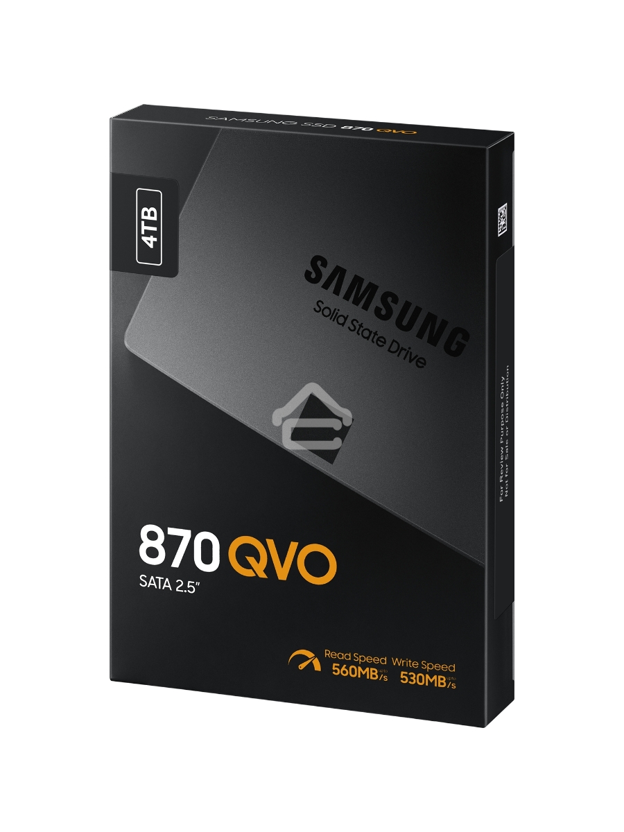 Накопитель SSD Samsung 4TB 870 QVO, V-NAND, 2.5