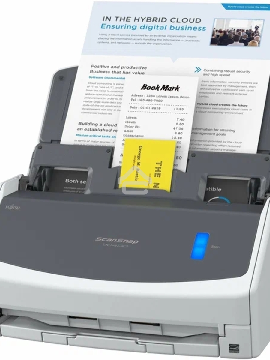 Документ сканер Fujitsu ScanSnap iX1400 А4, двухсторонний, 40 стр/мин, автопод. 50 листов, USB 3.2