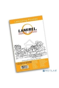 Пленка для ламинирования Fellowes 125мкм (100шт) глянцевая 54x86мм Lamirel (LA-78665)