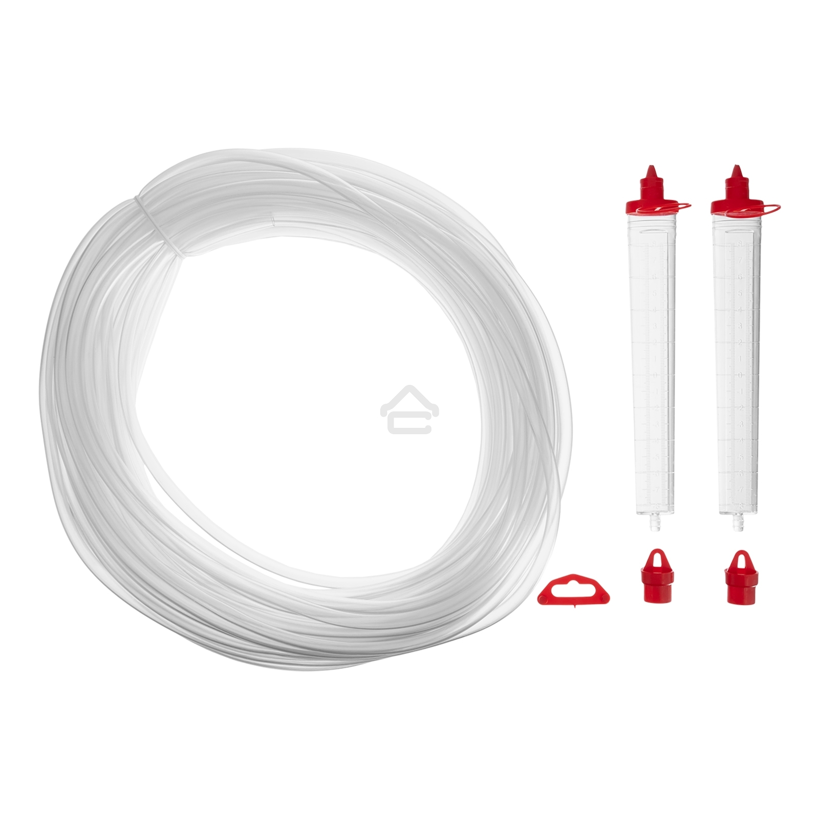 Гидроуровень Matrix удлиненная колба, рельефная градуировка, 25 м