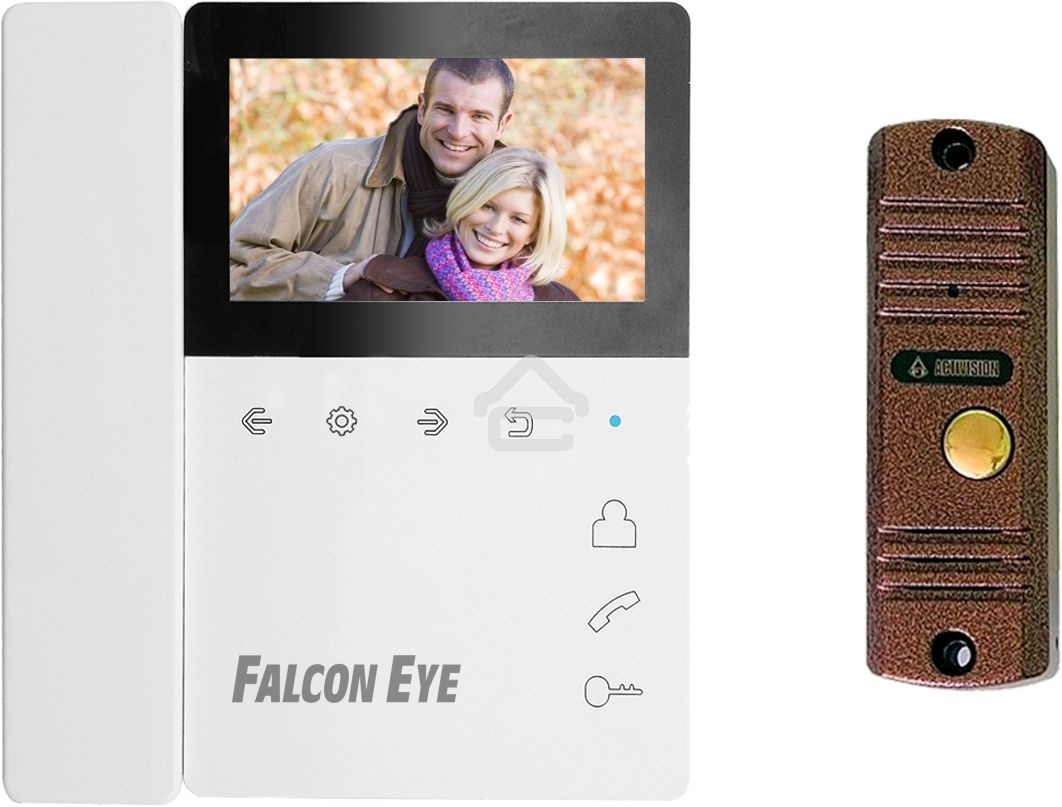 Видеодомофон Falcon Eye Lira + AVC-305 (PAL) Медь ассорти