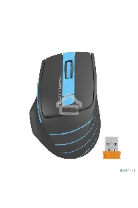 Мышь беспроводная A4Tech Fstyler FG30S серый/синий, 2000 dpi, радиоканал, USB, кнопки - 5