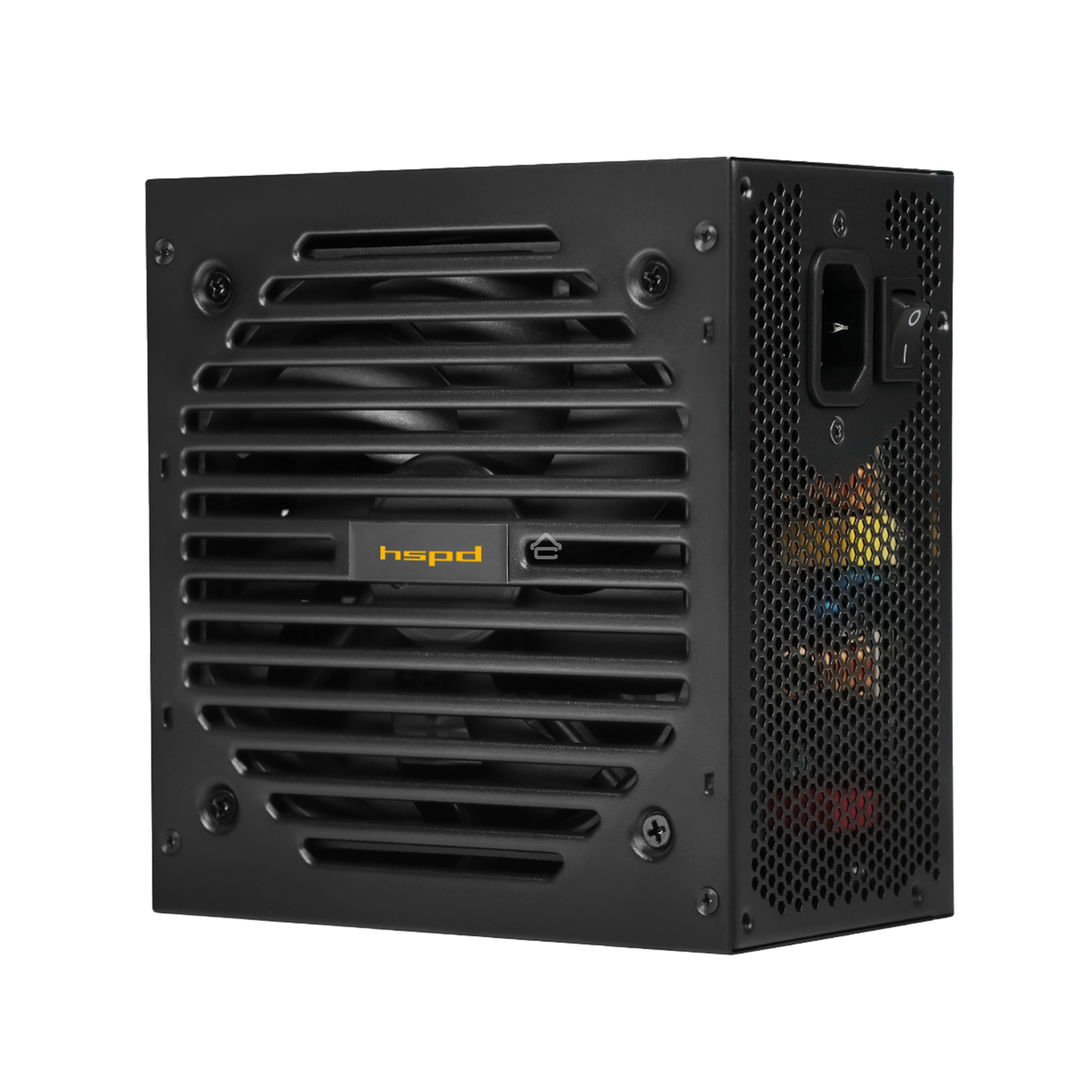 Блок питания Power Supply HSPD, 600W 80 PLUS Bronze (ATX, 2.31, Semi-modular, 1x24(20+4)pin 550мм, 1xCPU*2 8(4+4)pin 600+150мм, 1xPCIe*2 8(6+2)pin 500+150мм, 2xSATA*3 400+150+150мм, 1xMOLEX4pin*3+FDD 400+150+150+150мм, Active, 120x120мм, 150x140x86мм, APF