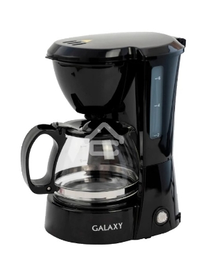 Кофеварка капельная Galaxy Line GL 0700 черный, исп. кофе - молотый, 0,75 л, 700 Вт.