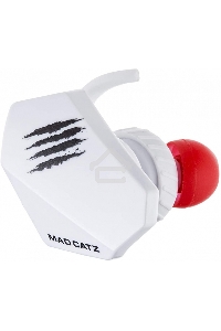 Игровые мобильные наушники белые Mad Catz  E.S. PRO+ (3.5 мм jack, 13.5 мм неодимовые магниты, 32 Ом, 20 ~ 20000 Гц, микрофон)