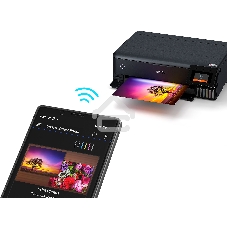 МФУ струйное Epson L8180 (C11CJ21403/C11CJ21402) A3 Duplex Net WiFi USB RJ-45 черный