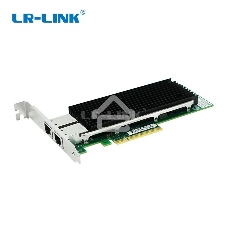Сетевая карта LR-Link 2 порта 10/100/1000/10G Base-T на чипе Intel X540, LREC9802BT