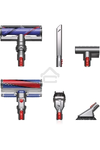 Пылесос-электровеник Dyson Cyclone V10 Absolute (SV12) 525Вт серебристый/медный
