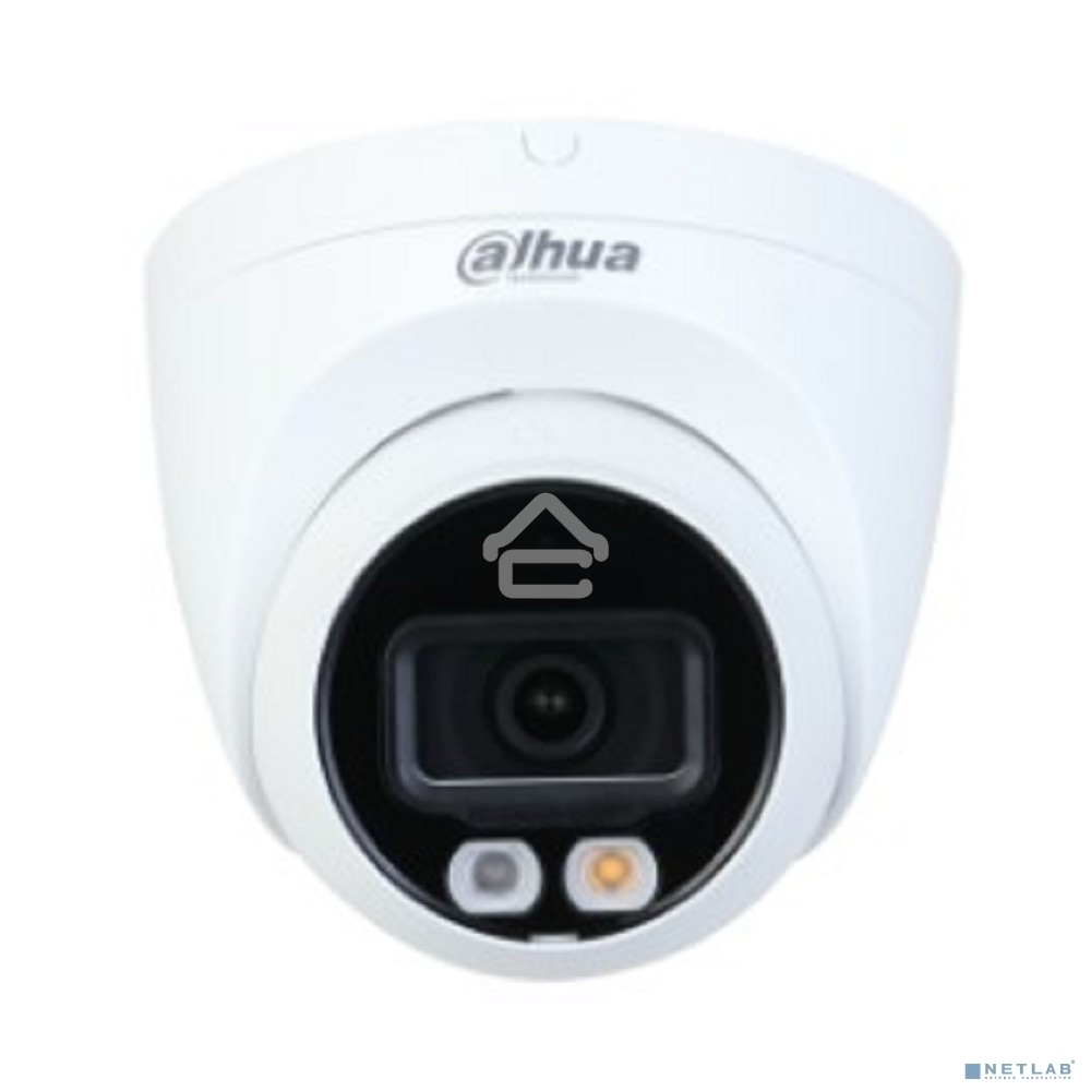 Видеокамера Dahua DH-IPC-HDW2449TP-S-IL-0360B уличная купольная IP-видеокамера 4Мп 1/2.7” CMOS объектив 3.6мм