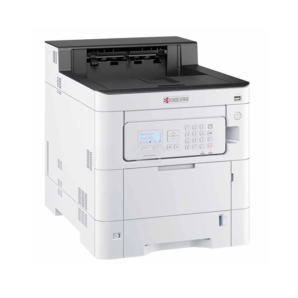 Принтер лазерный Kyocera ECOSYS PA4500cx (1102Z13NL0), A4, цветной, печ. 45 стр/мин., 1200 x 1200 DPI, Ethernet, USB