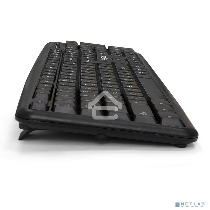 Комплект ExeGate EX287139RUS Professional Standard Combo MK120-OEM (клавиатура влагозащищенная 104кл. + мышь оптическая 1000dpi, 3 кнопки и колесо прокрутки; USB, длина кабелей 1.3м, черный, ОЕМ)