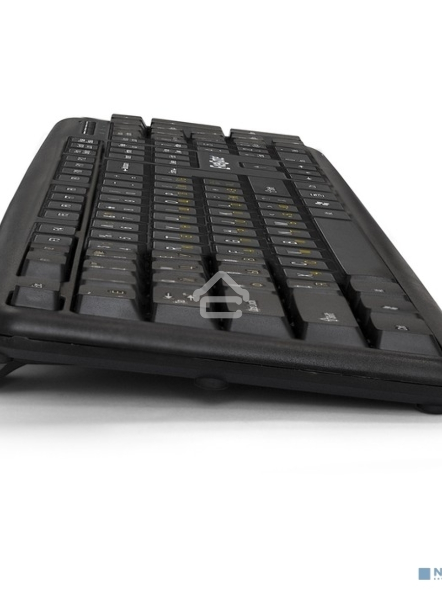 Комплект ExeGate EX287139RUS Professional Standard Combo MK120-OEM (клавиатура влагозащищенная 104кл. + мышь оптическая 1000dpi, 3 кнопки и колесо прокрутки; USB, длина кабелей 1.3м, черный, ОЕМ)