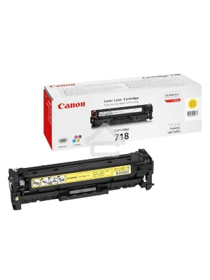 Картридж лазерный Canon Cartridge 718Y (2659B002) желтый (2900 стр.) для Canon LBP7200/MF8330/8350