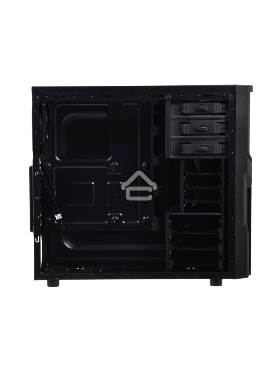 Компьютерный корпус Thermaltake Versa H21 черный без БП ATX 2x120mm 1xUSB2.0 1xUSB3.0 audio bott PSU