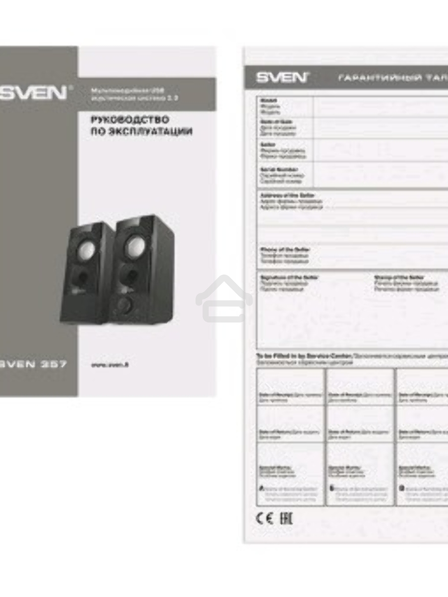 Колонки Sven 357, чёрный (6 Вт, питание USB)