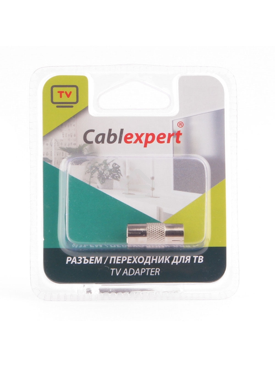 Переходник Cablexpert APL-TVFTVF-01, TV (мама) / TV (мама), блистер