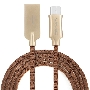 Кабель Crown USB - USB Type-C CMCU-3132C brown