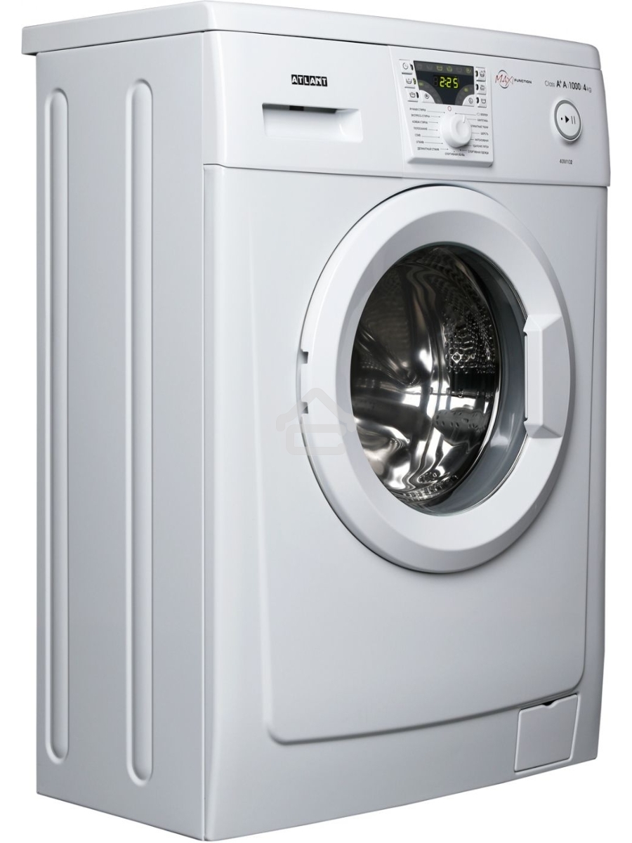 Стиральная машина Atlant СМА 40М102-00белый, загрузка фронтальная 4 кг, 1000 об/мин., класс: А+