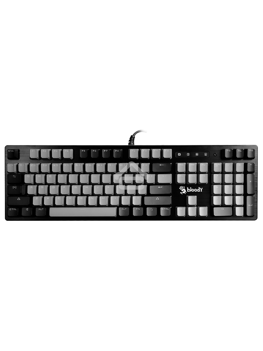 Клавиатура A4Tech Bloody B828N проводная USB черный/серый