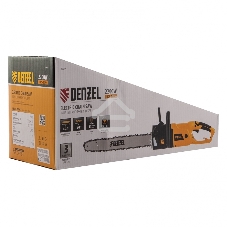 Пила цепная электрическая Denzel EDS-2200, 2,2кВт, продольная, шина 45 см, шаг 3/8, паз 1,3 мм, 62 зв