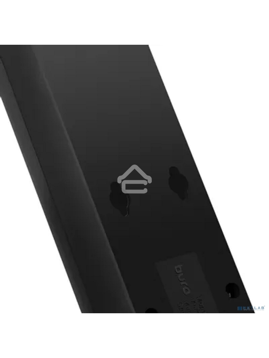 Сетевой фильтр Buro 500SH-5-B 5м (5 розеток) черный (коробка)