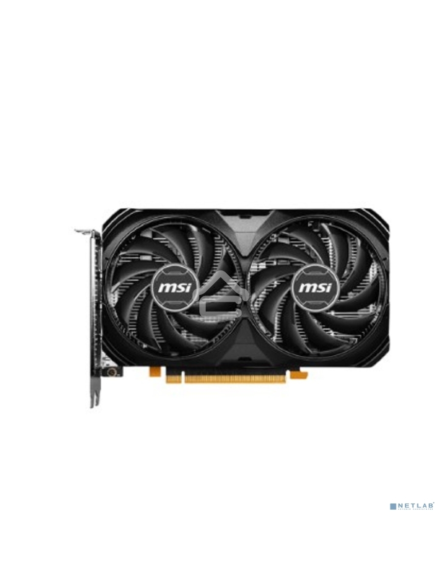 Видеокарта MSI RTX4060 VENTUS 2X BLACK 8G OC  GDDR6 128-bit DPx3 HDMI ATX 2FAN