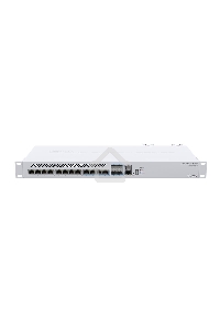Mikrotik CRS312-4C+8XG-RM Cloud Router Switch 8х 1G/2.5G/5G/10G RJ45,  4х 10G RJ45/SFP+ with RouterOS L5, 1U rackmount enclosure