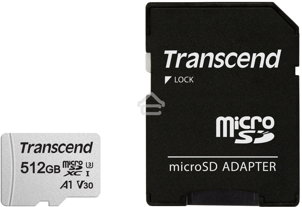 Флеш карта 512Gb microSD w/adapter UHS-I U3 A1