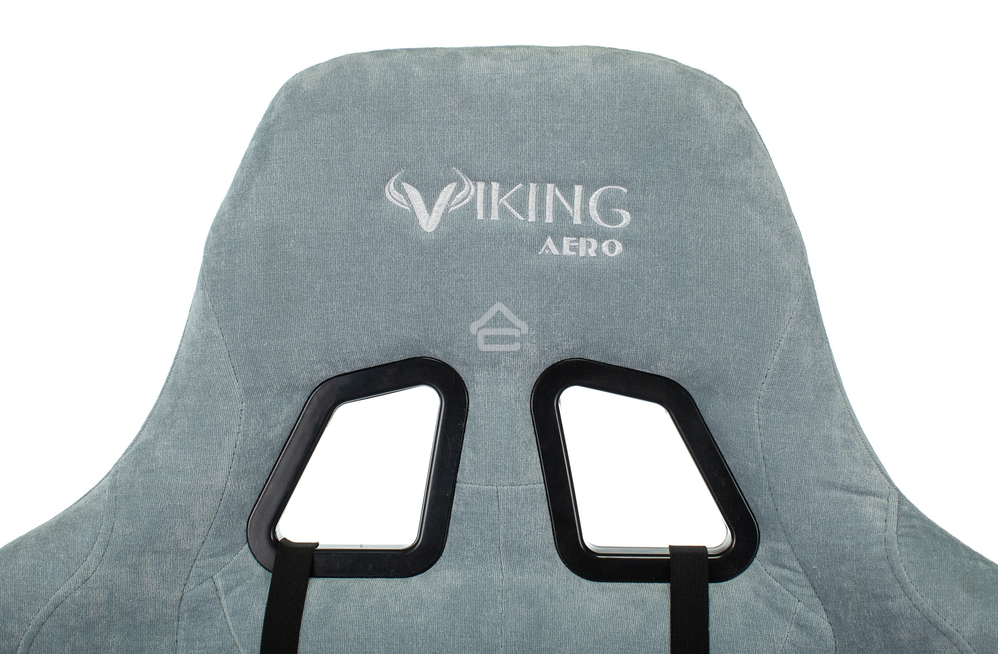 Кресло игровое Бюрократ VIKING KNIGHT LT28 FABRIC серо-голубой крестовина металл/пластик