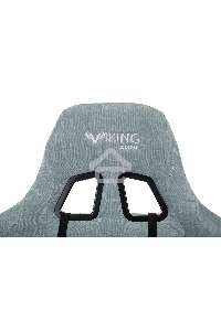 Кресло игровое Бюрократ VIKING KNIGHT LT28 FABRIC серо-голубой крестовина металл/пластик