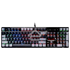 Клавиатура проводная A4Tech Bloody B808N USB черный/серый