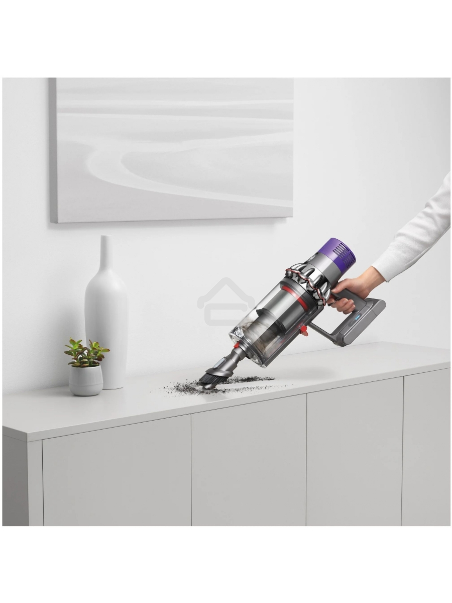 Пылесос-электровеник Dyson Cyclone V10 Absolute (SV12) 525Вт серебристый/медный