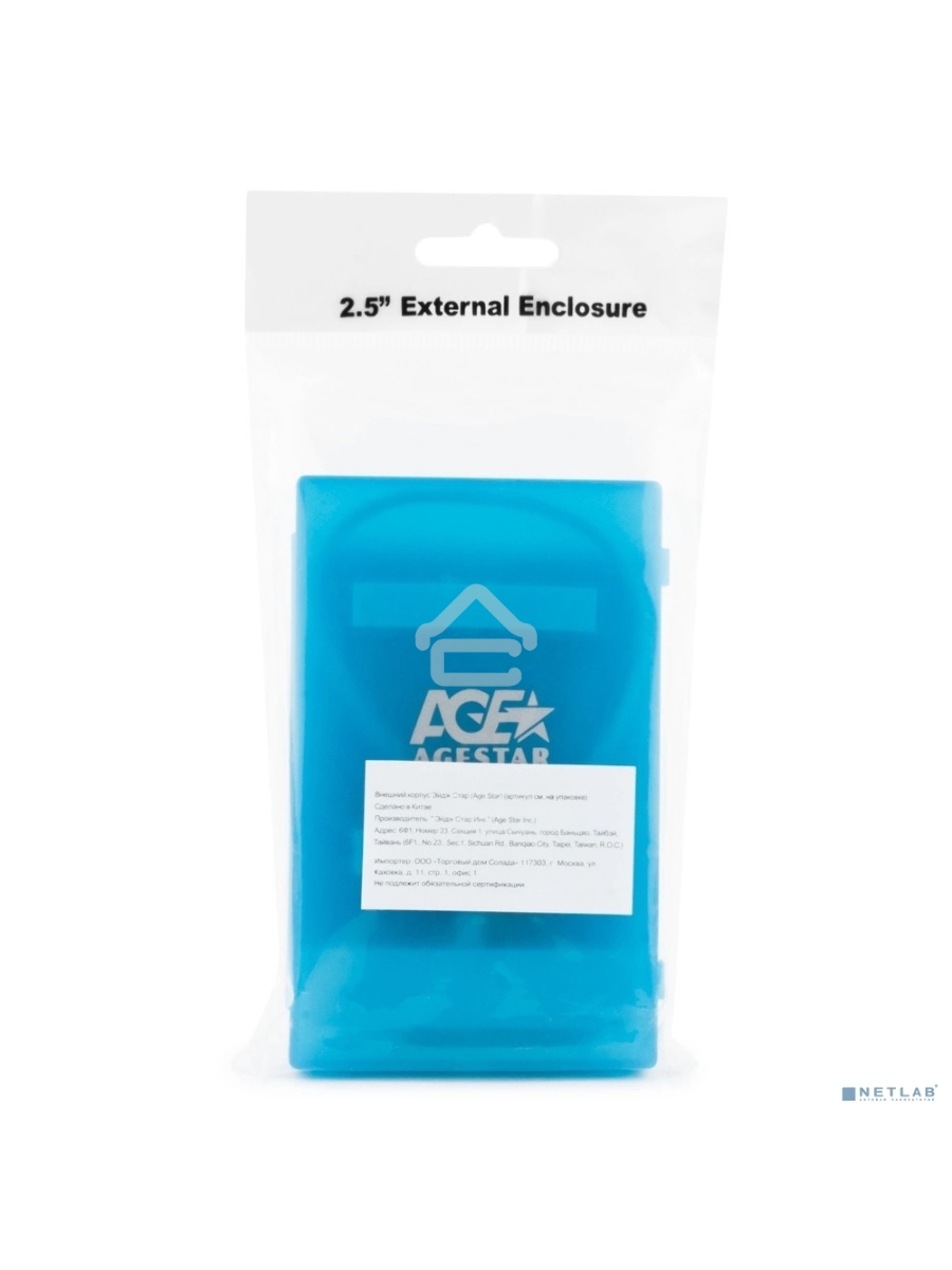 Контейнер для HDD AgeStar Внешний корпус 2.5