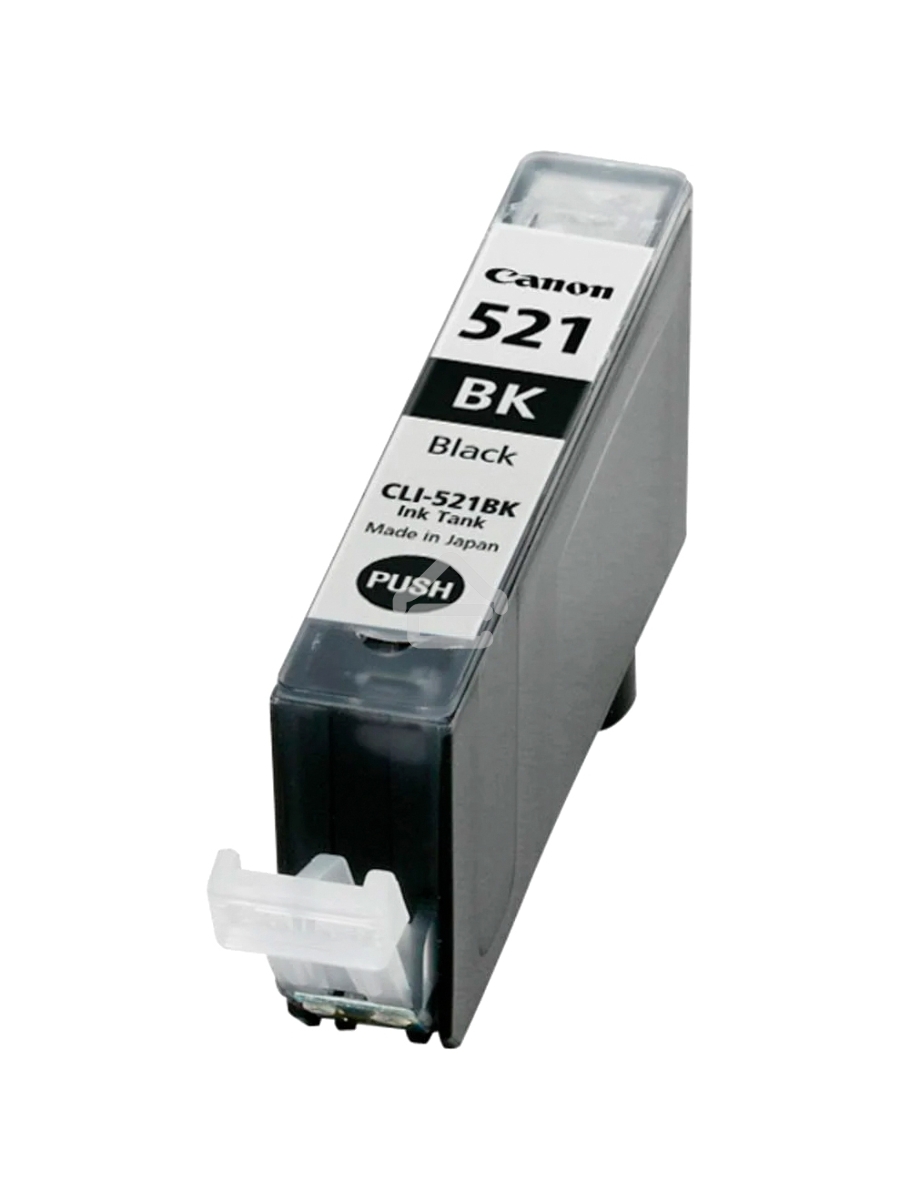 Картридж струйный CLI-521Bk (2933B004) черный (9 мл.) для Canon Pixma iP3600, 4600, MP540 ,MP620, MP630, MP980