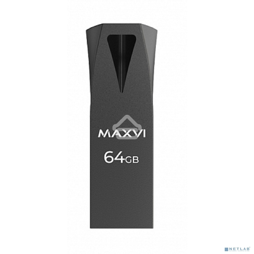 Флешка USB R/W Maxvi MK2 64GB USB 2.0 dark grey
