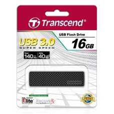 Флешка USB Transcend Jetflash 780 (TS16GJF780), 16 Gb, USB 3.0, R/W 140/40, черный / серебристый