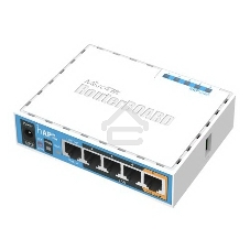 Роутер MikroTik RB952Ui-5ac2nD 2.4+5 ГГц, 802.11a/b/g/n/ac, MIMO 2x2, 5x Ethernet
