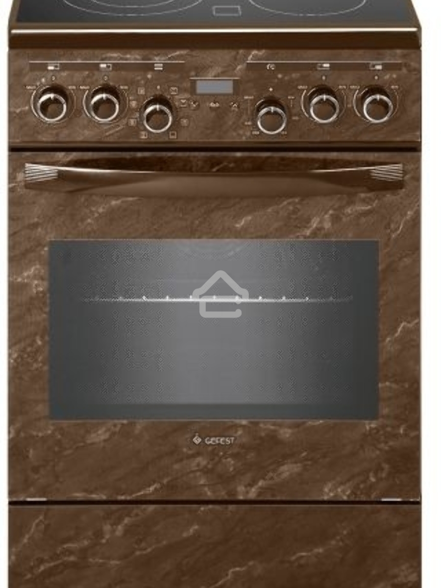 Плита электрическая Gefest ЭП Н Д 5560-03 0054 коричневый, конфорок 4 шт, духовка 55 л, 50 см x 85 см x 58.5 см