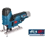 Лобзик акк. BOSCH GST 10,8 V-LI БЕЗ АКК. и З/У (0.601.5A1.001)  10.8В LiION 1500-2800ход/мин дер.70м