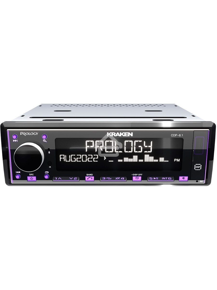Автомагнитола Prology CDP-8.1 KRAKEN 1DIN 8x65Вт