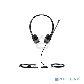 Гарнитура проводная YEALINK YHS36 Dual Дуо, Проводная, HD звук, QD, RJ9, шт