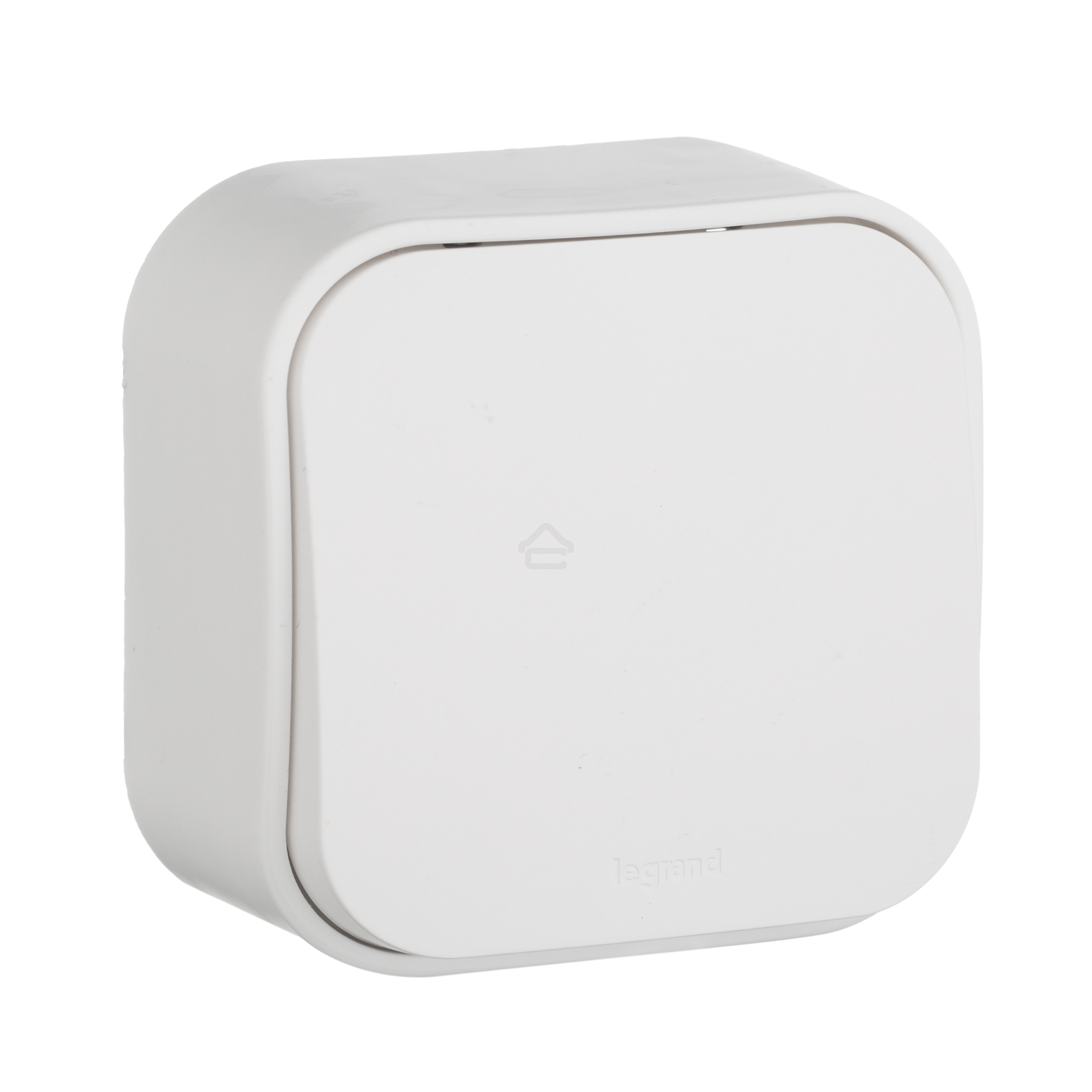 Выключатель Quteo 10A 1-клав., белый