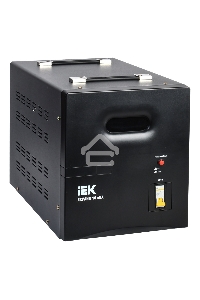Стабилизатор напряжения IEK Expand 10кВА однофазный черный (IVS21-1-010-11)