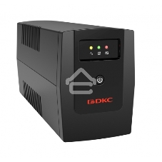 Источник бесперебойного питания ИБП Info 1200В.А Schuko (3) DKC INFO1200S