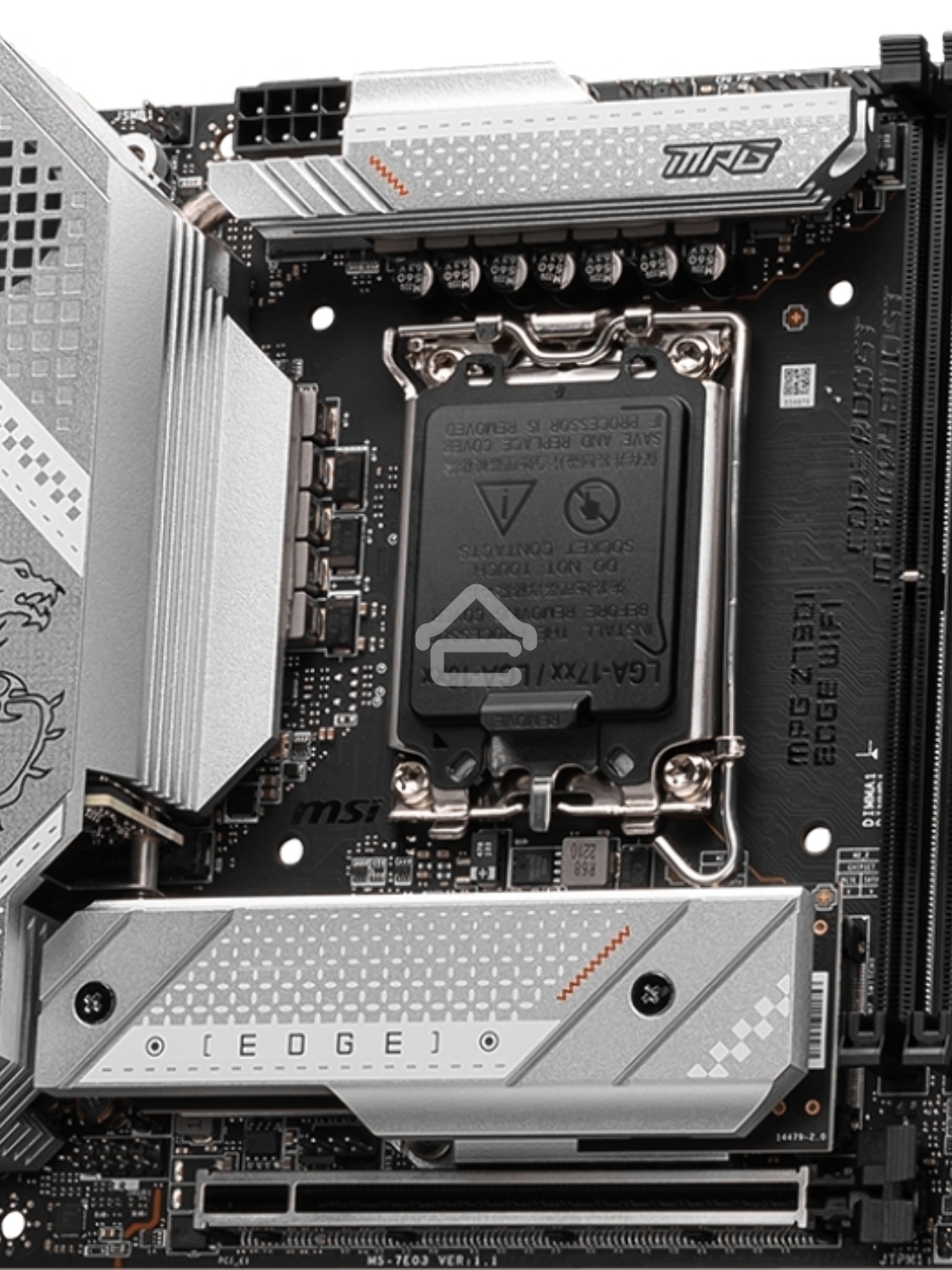 Материнская плата MSI MPG Z790I EDGE WIFI, LGA 1700, Intel Z790, 2xDDR5, 4xSATA, 3xM.2, 1xPCIe 5.0 x16, 1xDP, 1xHDMI, 1x 2.5Gb LAN, 1xUSB-C 3.2 Gen 2x2, 2xUSB-A 3.2 Gen 2, 4xUSB-A 3.2 Gen 1, Mini-ITX