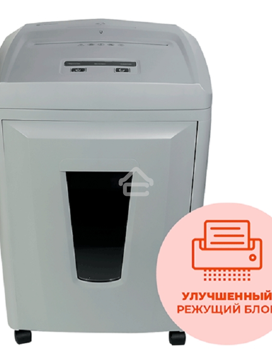 Шредер Heleos УП26-7+ серый (секр.P-7) фрагменты 6лист. 26лтр. пл.карты CD