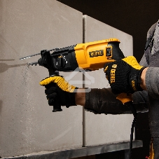 Перфоратор электрический RHH-800-26, SDS-plus, 800 Вт, 3 Дж, 3 плюс 1 реж. Denzel