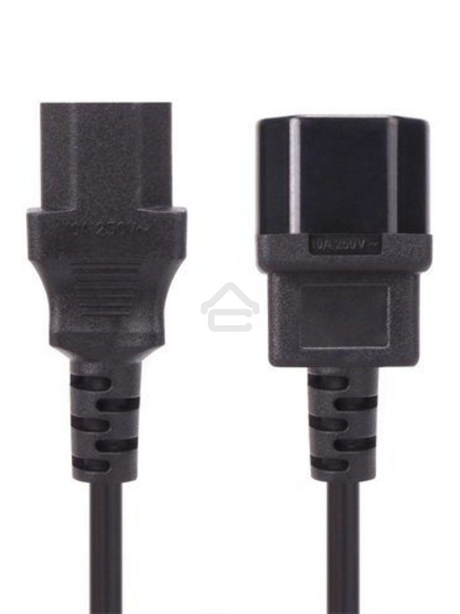 Кабель монитор - компьютер 220V (UPS -> устройство) VCOM <VDE> 3G*0.75mm (CE001-CU) 3м